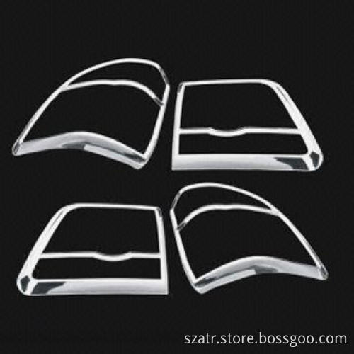 Tail Lamp Cover for Fortuner 2012 On, Made of ABS Material